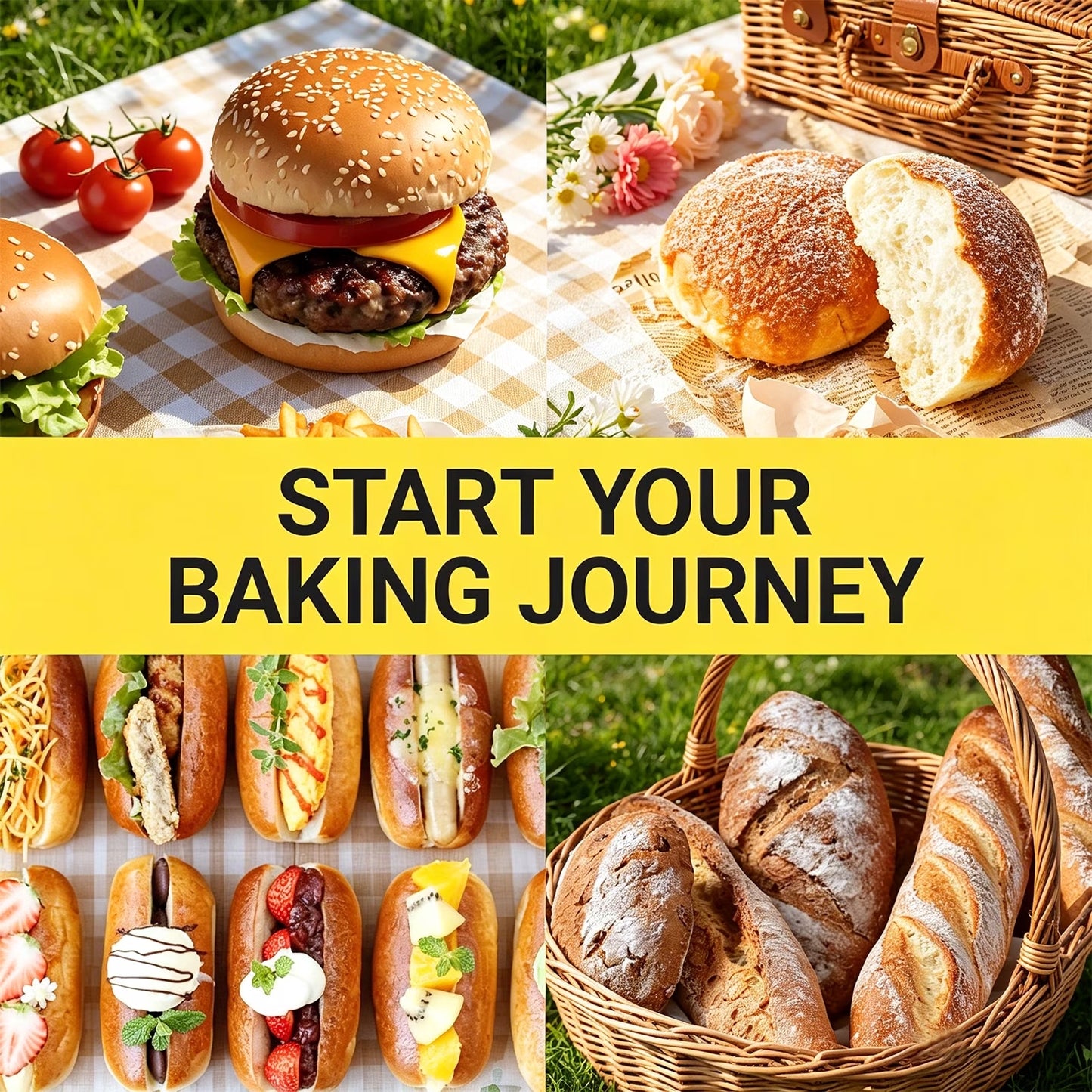 Silicone Baguette Bread Pan, Nonstick French Bread & Hot Dog Bun Mold, Foldable Loaf Pan for Hoagie Rolls, Dishwasher Safe, Easy Release – 3 Pack
