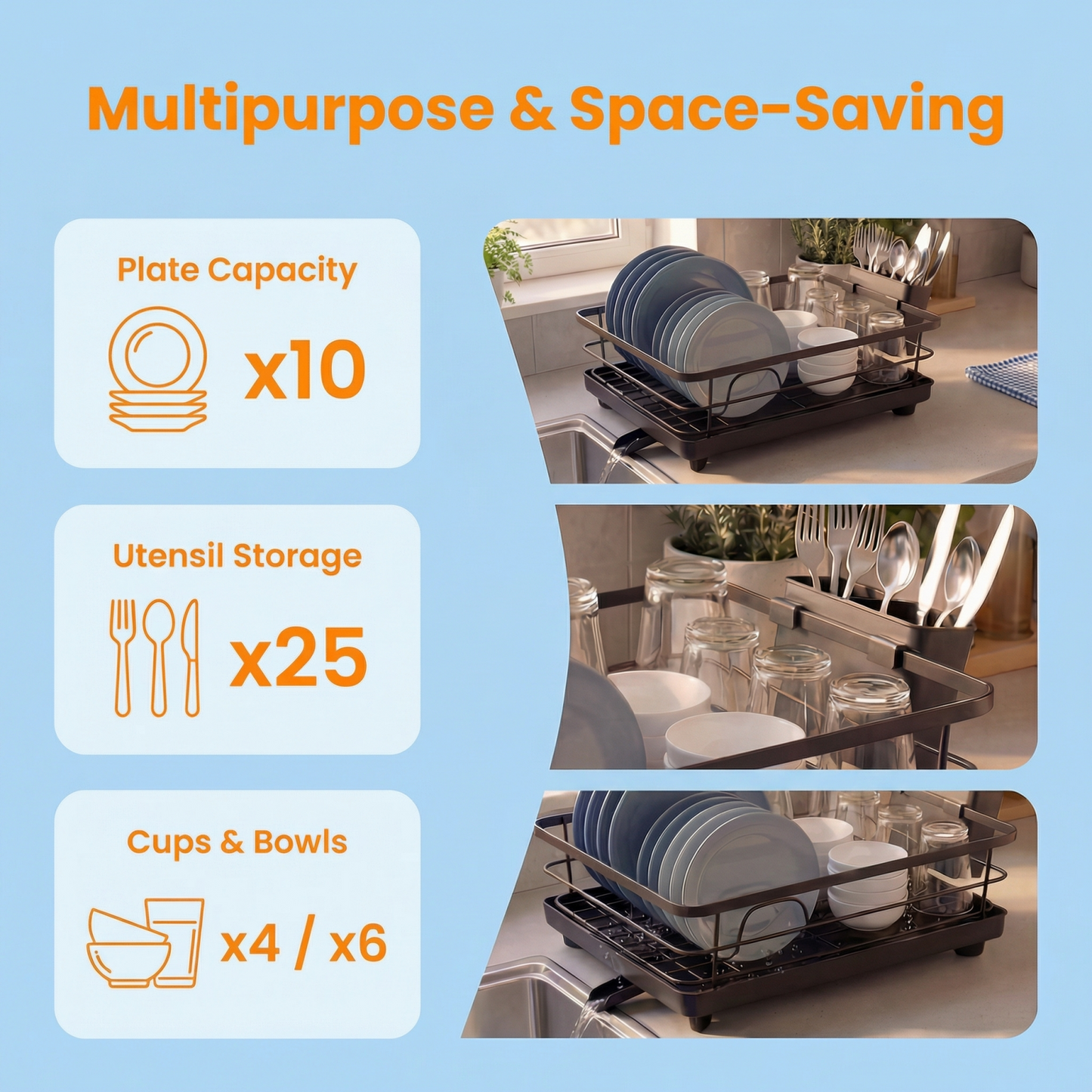 Metal Dish Rack