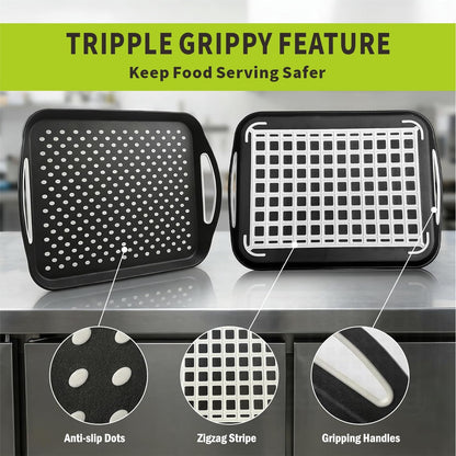 Non-slip tray