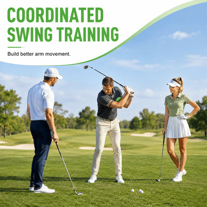 The Connector Golf Training Aid – Foam Swing Trainer for Posture & Arm Structure, Portable Practice Tool