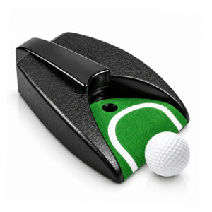Automatic Golf Ball Return Putting Cup, Indoor Battery-Powered Putting Trainer for Home, Office & Yard Practice, Builds Muscle Memory